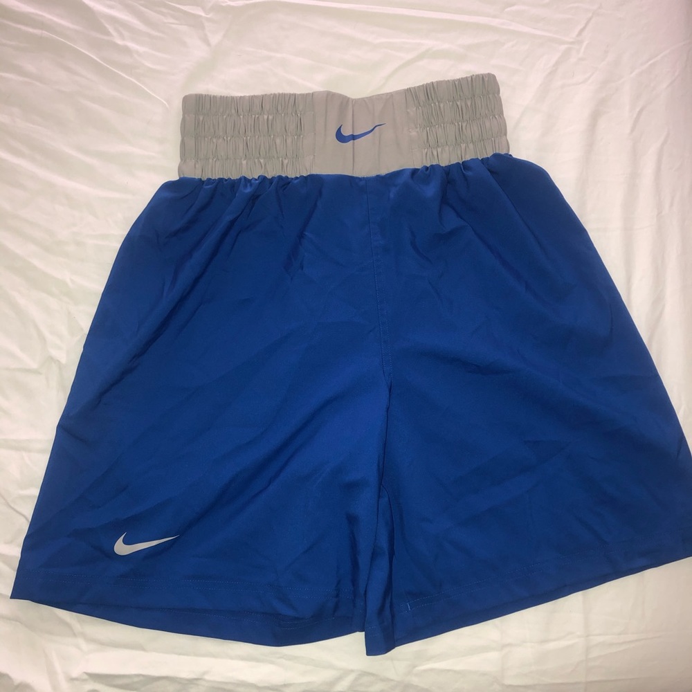 Nike Performance Boxing Shorts in Royal Blue